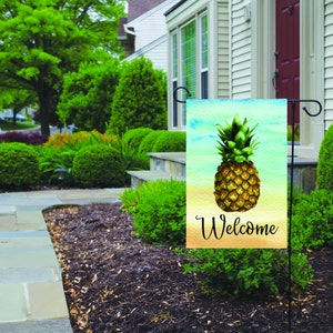 Pineapple Garden or House Flag | Yard Décor | Garden Décor| Porch Décor