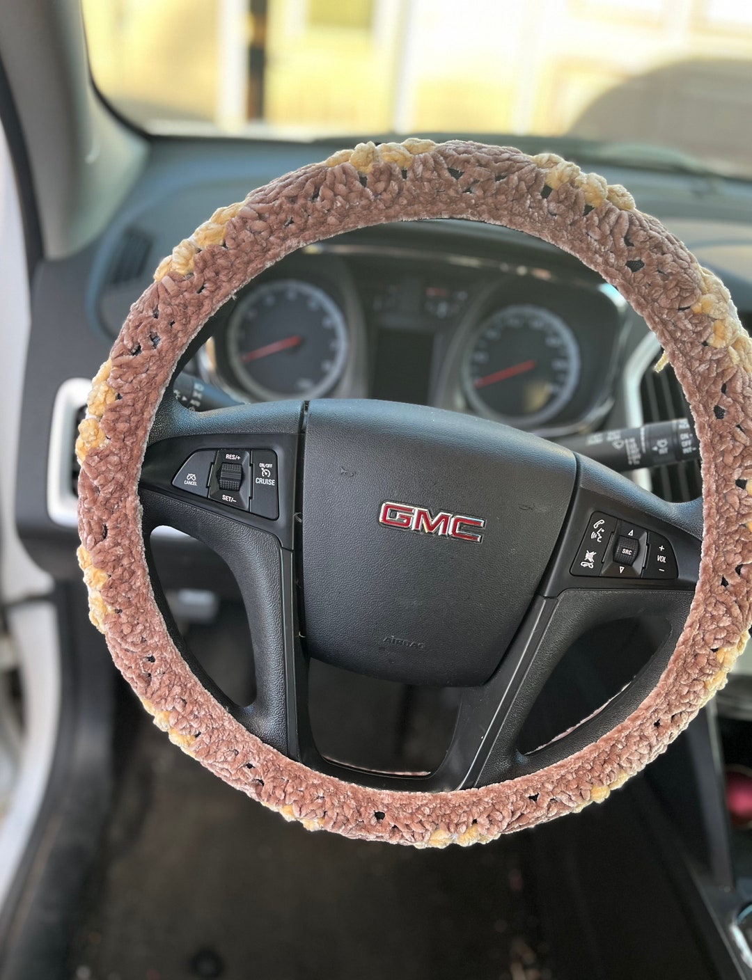 Velvet Floral Steering Wheel Cover Car Accessories Cute Etsy