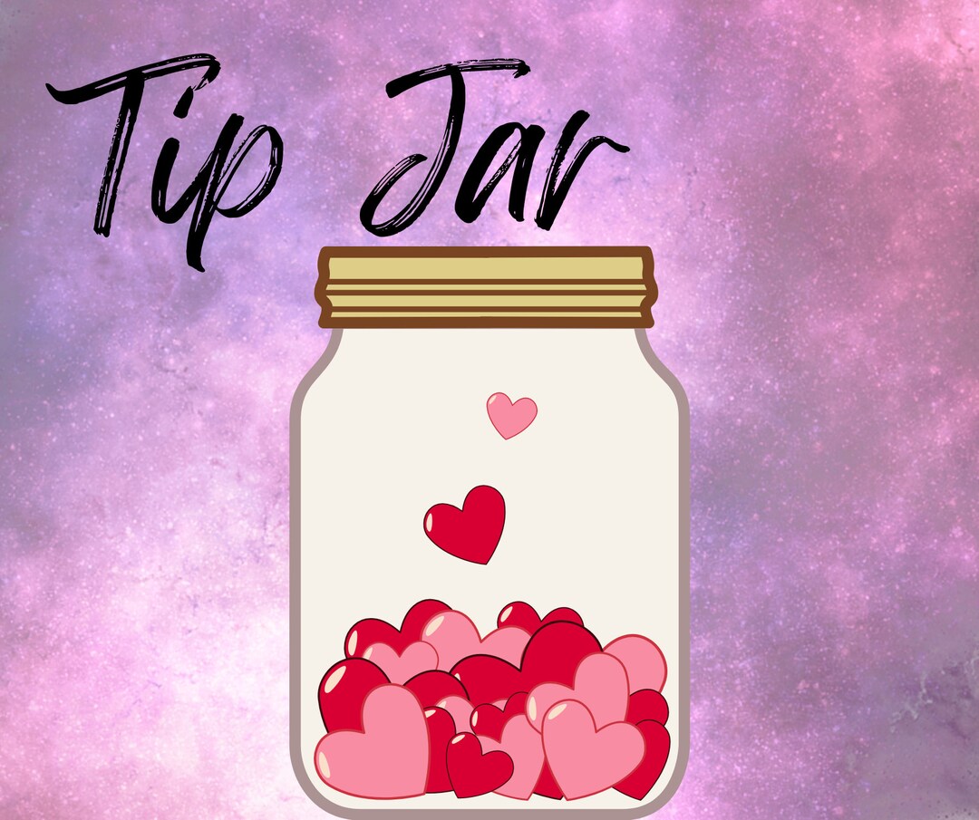 Stuff Tip Tip Jar - as Requested I Have Added One to My Store. - Etsy UK