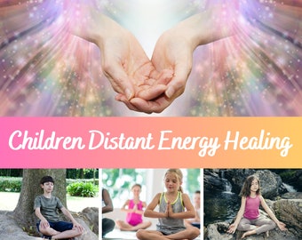 Child Energy Healing - Chakra Rebalance - Crystal Healing - Aura cleanse and full energy protection for your child!