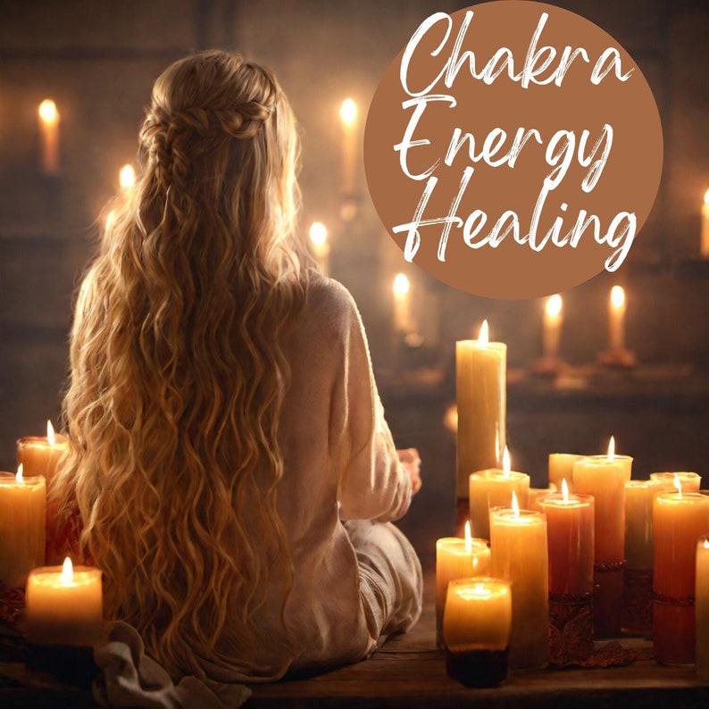 Chakra Re-balance using chakra crystals and energy healing to heal and rebalance chakras Energy Work Reiki Healing image 1