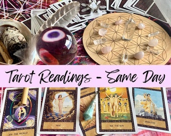 Tarot Reading - Questions answered within 24hrs / Love readings / Career Readings / Questions or general readings available