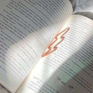 Lightning Bolt Bookmark Inspired by HP - Desperately Seeking Gina