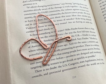 Butterfly Bookmark | Handmade Salvaged Copper Wire Line Art | Reading Accessory | Journal Diary Notebook Stationary | Book Jewelry Bookish