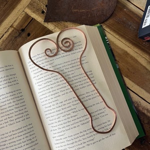 Good Morning Bookmark | Bachelorette Party Favor | Handmade Copper Wire Line Art | SMUT | Reading Accessories | Journal Notebook Stationary