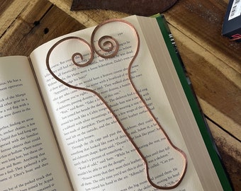 Good Morning Bookmark | Bachelorette Party Favor | Handmade Copper Wire Line Art | SMUT | Reading Accessories | Journal Notebook Stationary