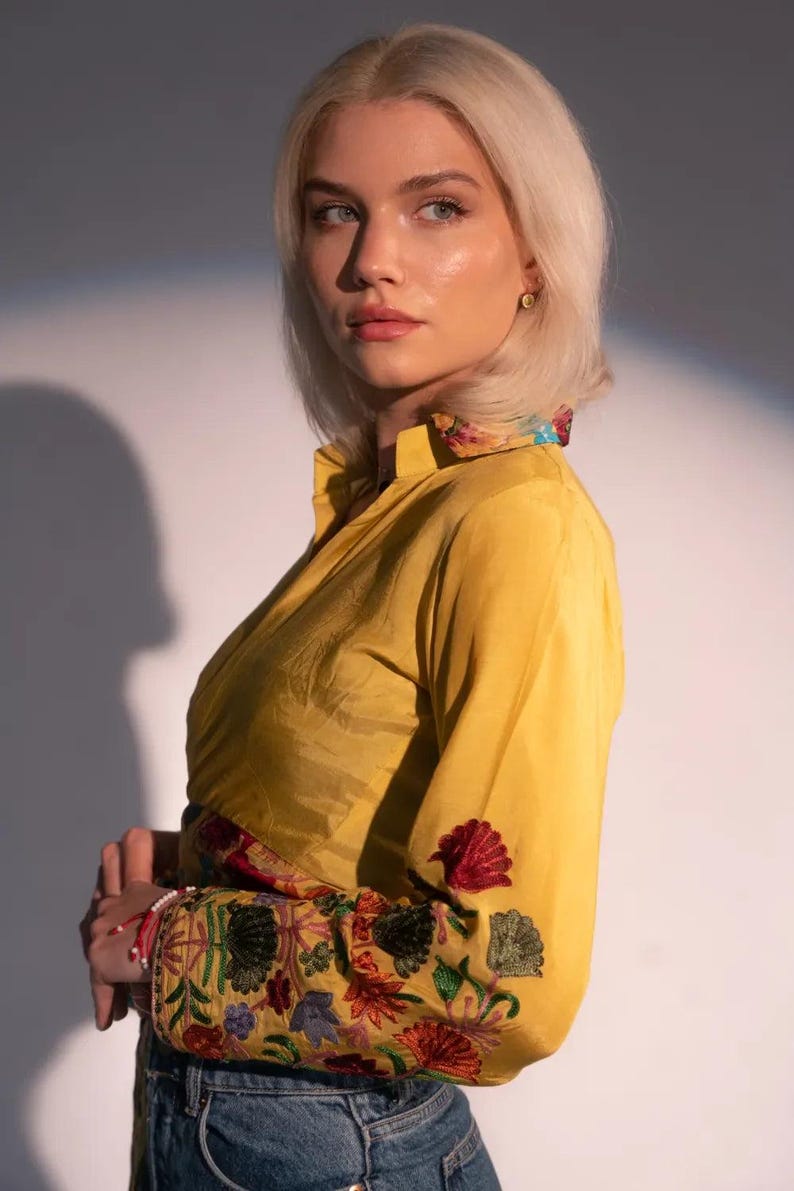 Tabby Belted Cotton Crop Top image 3