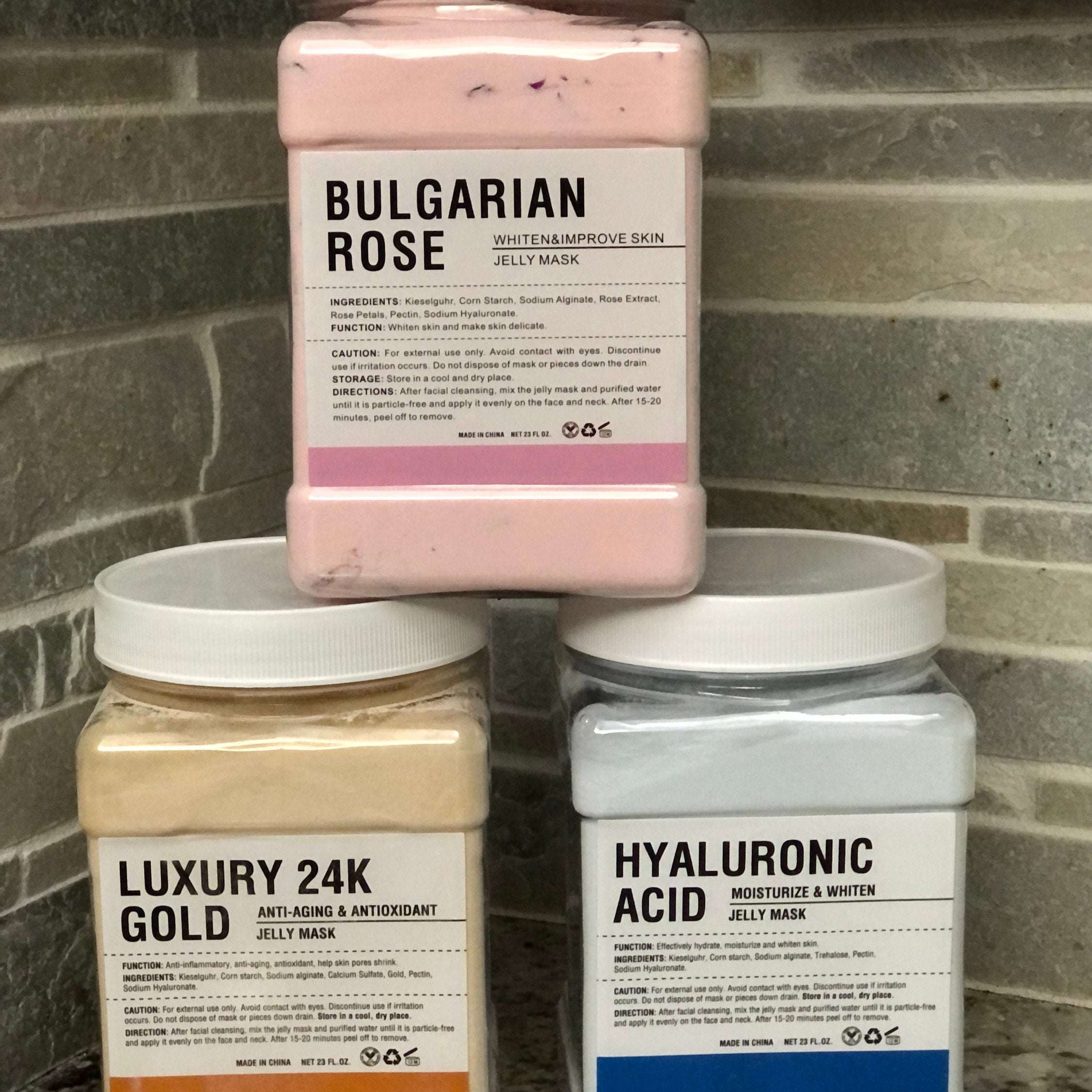 ハイドロジェリーマスク☆BULGARIAN ROSE 300g Amazon.com : Jelly Face Mask for Facials - Bulgarian Rose