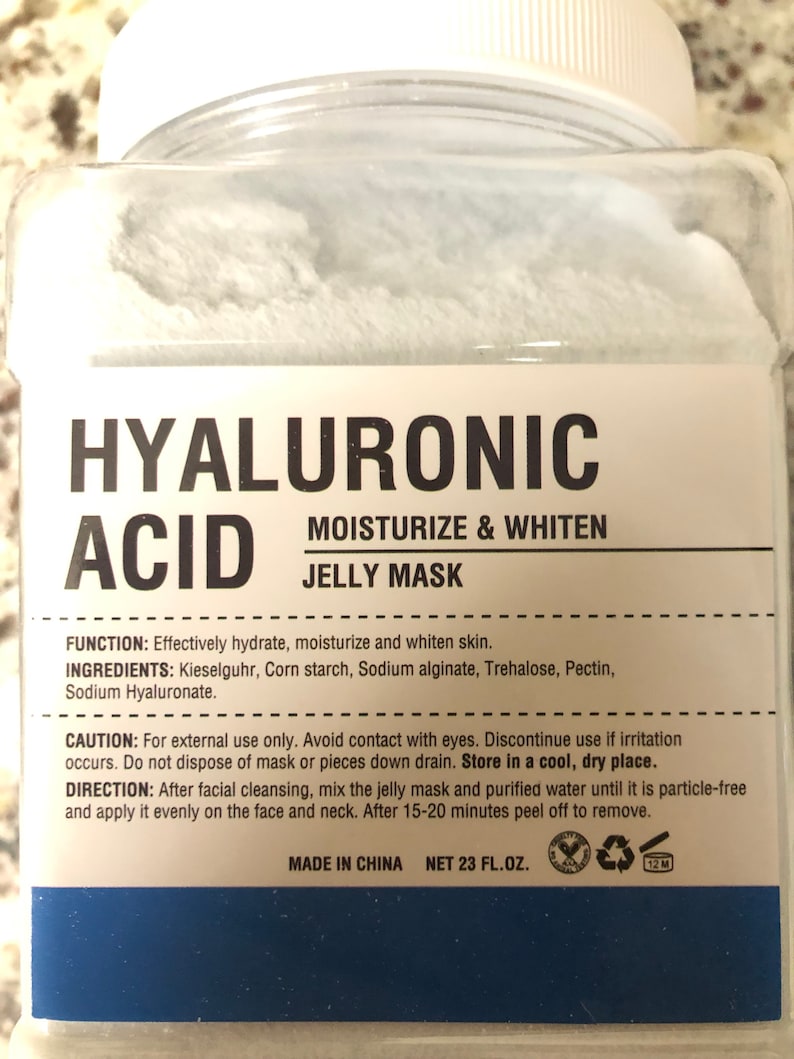 Hydro Facial Jelly Masks Vajacial Masks Hydrojelly Jel Mask Etsy