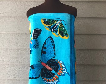 Plus Size Ladies 100% Cotton Terry Towelling Spa Bath Shower Body Towel Wrap Plus Size Ladies 100% Cotton Terry Towelling Spa Bath Shower Body Towel Wrap