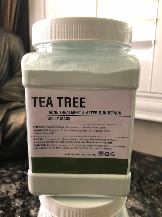 Hydro Facial Jelly Masks, Hydrojelly, Jell Mask Tea Tree, Acne