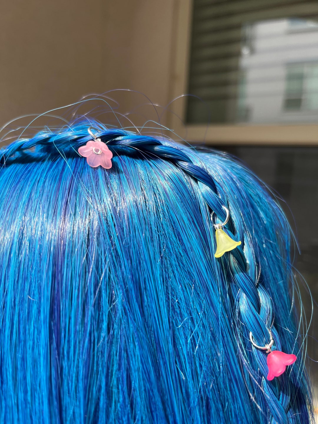 Mixed Flower Hair Charms hair Jewelry Loc Jewelry Hair Etsy