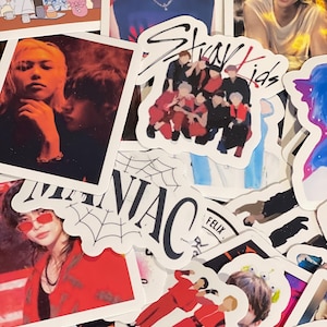 Stickers Stray Kids : Stickers inspirés de la Kpop pour ordinateur portable et téléphone