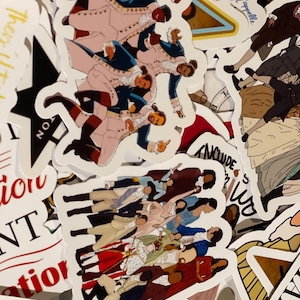 Hamilton Musical Stickers: Broadway Inspired Stickers Pack