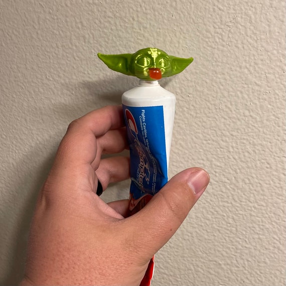 Baby Yoda Grogu Puking Toothpaste Topper Etsy