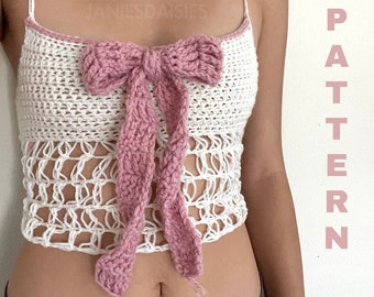 bow top crochet pattern (PDF only)