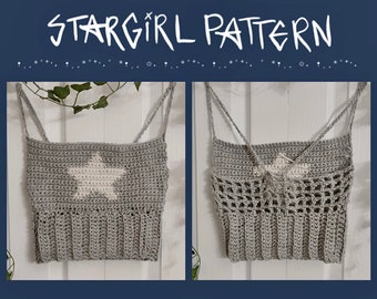 stargirl top crochet PATTERN