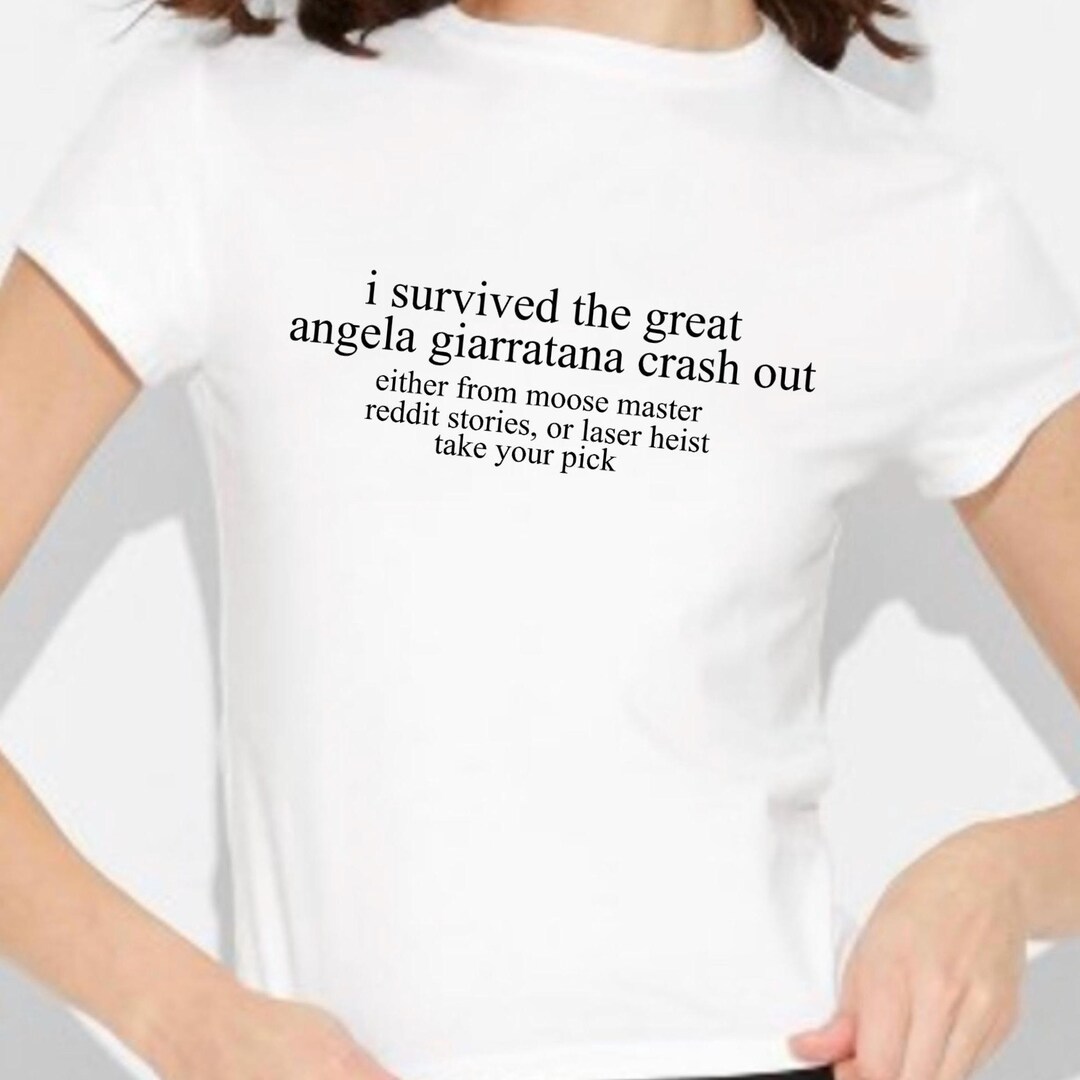 I Survived Angela's Crash Out Shirt - Etsy