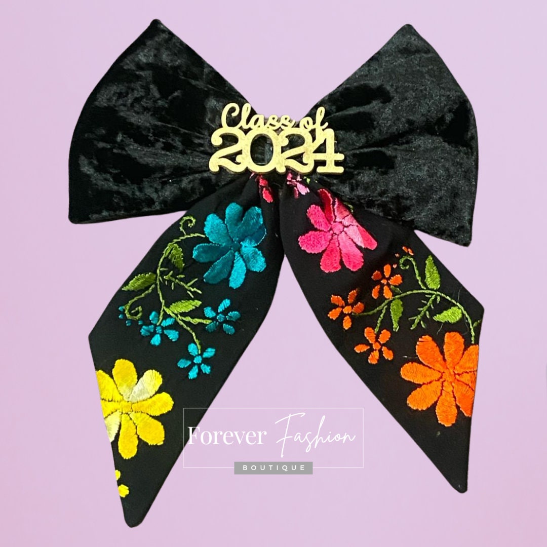 Graduation Cap Bow - Moño Para Gorro De Graduación - Etsy