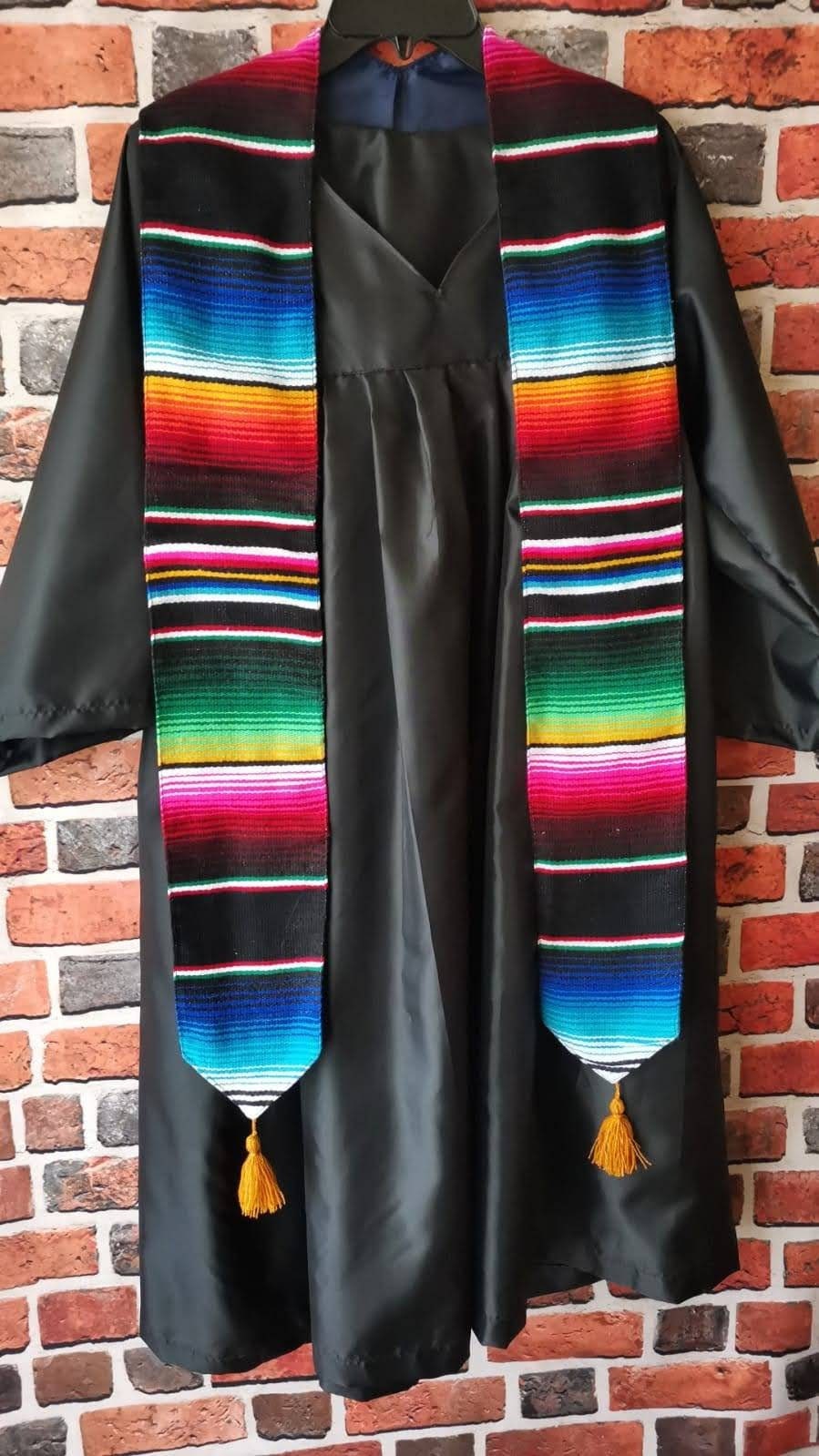 Premium Serape Graduation Stole/sash With Lining Estola De Etsy