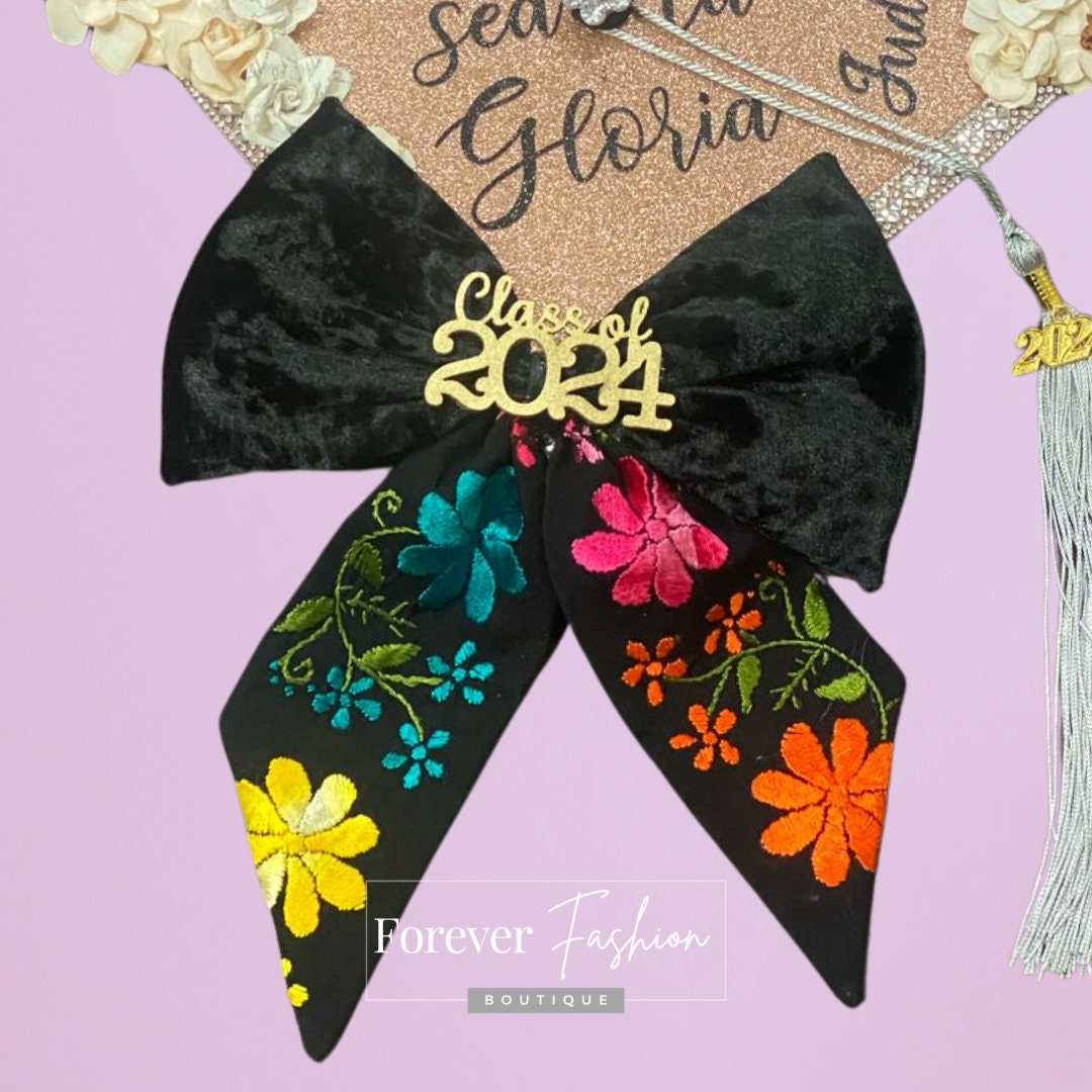 Graduation Cap Bow - Moño Para Gorro De Graduación - Etsy