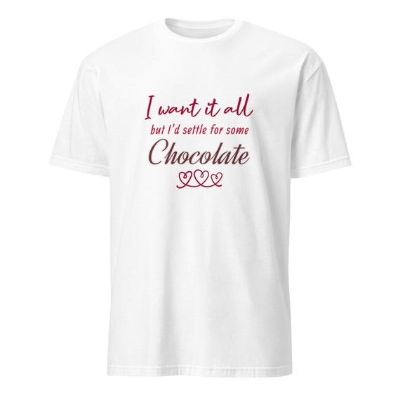 Chocolate - Short-Sleeve Unisex T-Shirt