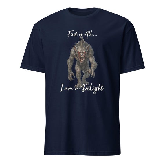 I am a Delight Chupacabra Short-Sleeve Unisex T-Shirt
