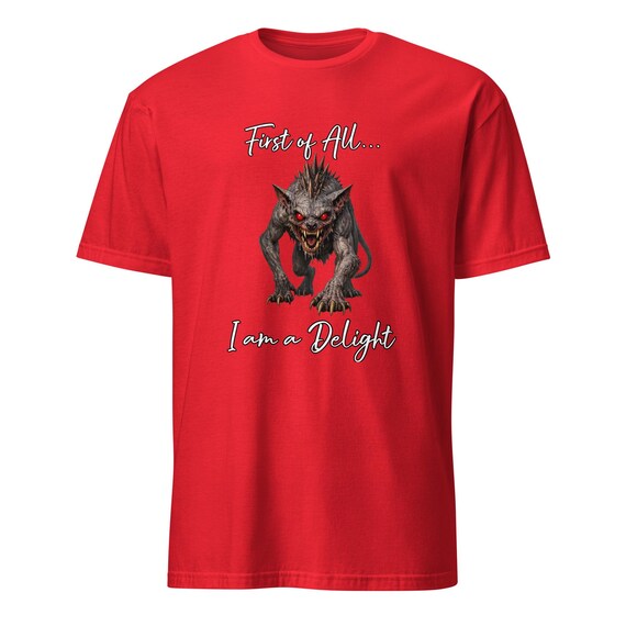 I am a Delight - Chupacabra Short Sleeve Unisex T-Shirt 2