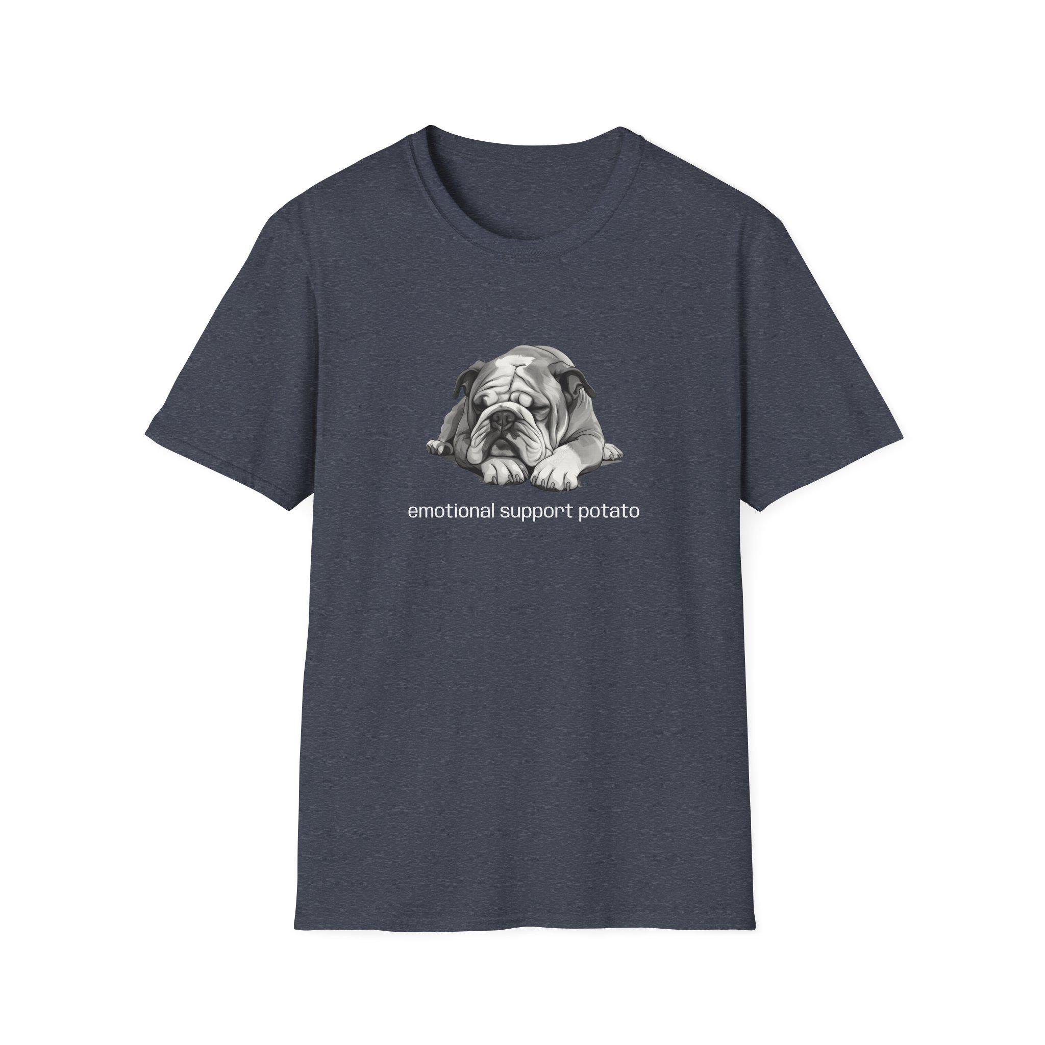 Emotional Support Animal Hundeshirt – Für Welpen Bis Große Rassen, Schwarz, Weiches Baumwollmix