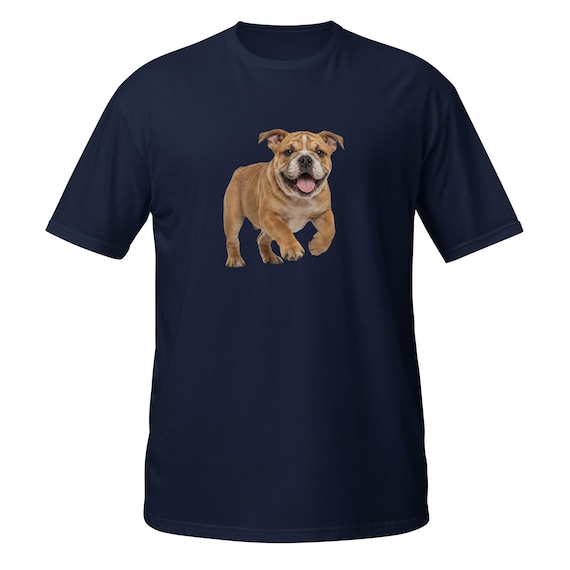 Fun Bulldog - Short-Sleeve Unisex T-Shirt