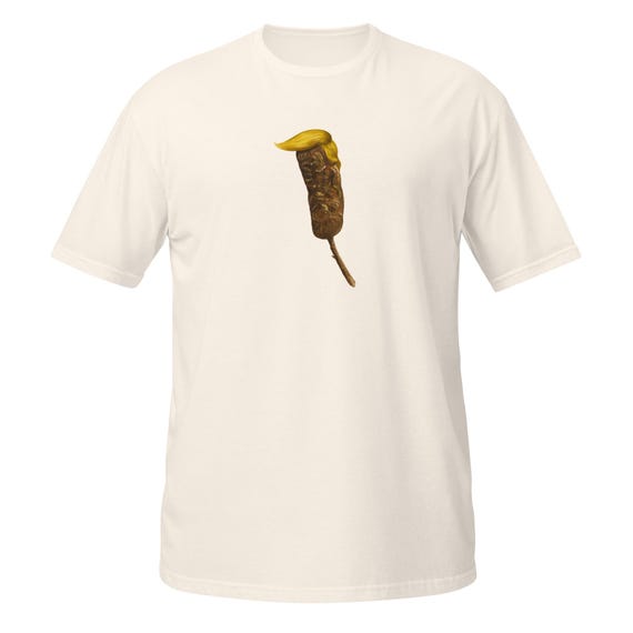Poop on a Stick tRump Edition - Short-Sleeve Unisex T-Shirt