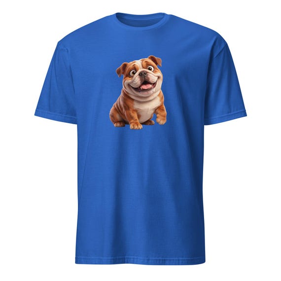 Bulldog Short-Sleeve Unisex T-Shirt