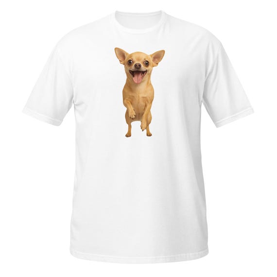 Chihuahua Smiles - Short-Sleeve Unisex T-Shirt