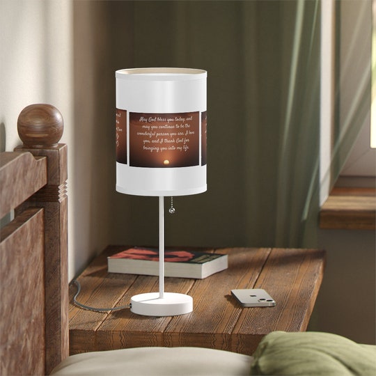 Lamp on a Stand, US|CA plug, Birthday gift