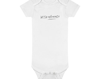 Little Advocate Activist Baby Short Sleeve Onesie®