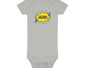 Future Feminist Baby Short Sleeve Onesie®