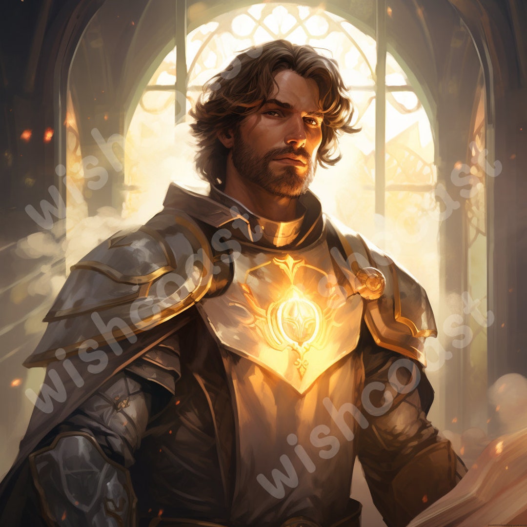 Adopt a Character | Dnd Themed | Male Paladin | Original Character | OC ...