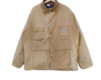 Carhartt Michigan Vintage 80s 90s Men's Distressed Workwear Carhartt Michigan Vintage 80s 90s Men's Distressed Workwear
