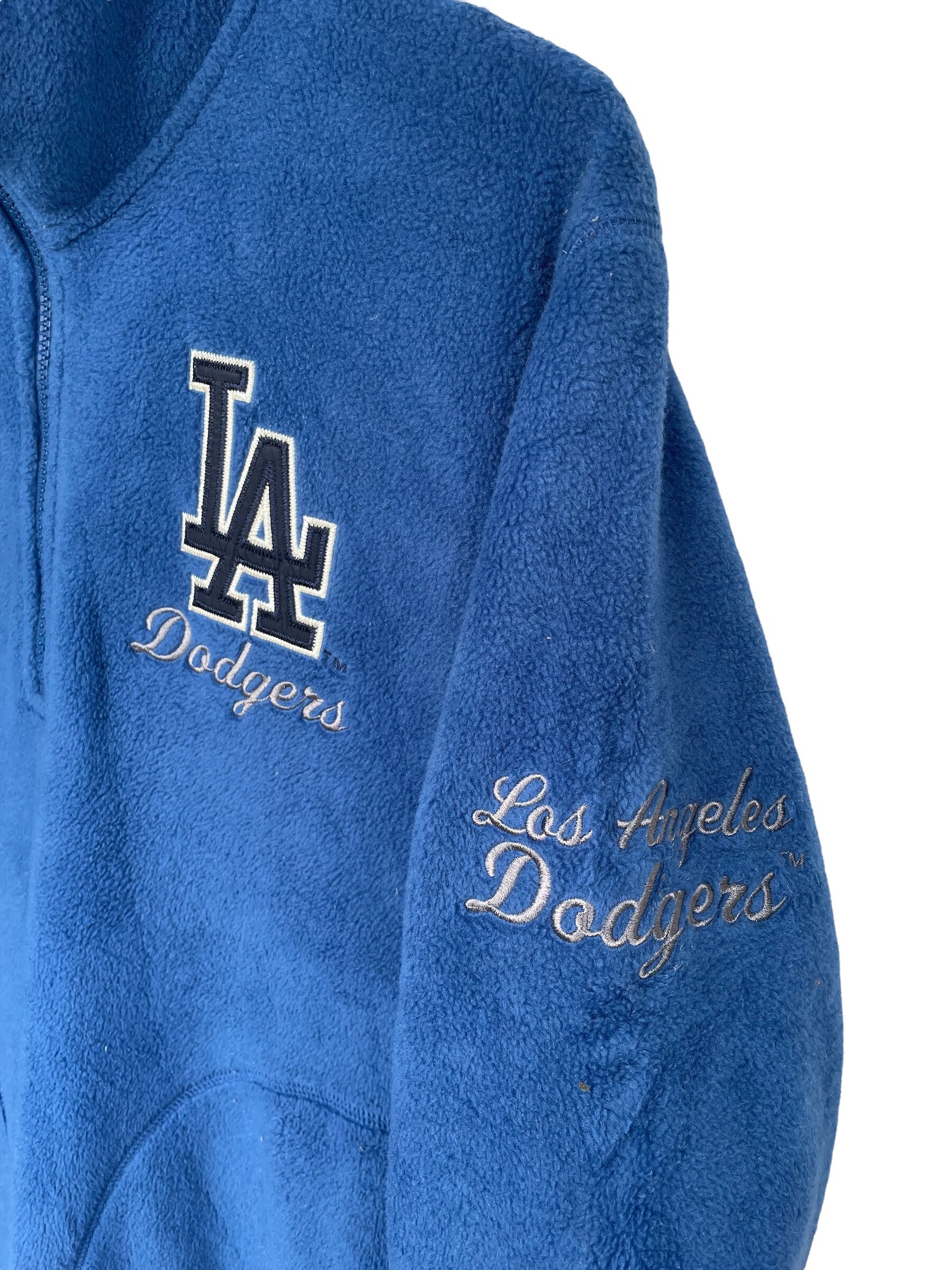 Dodgers fleece jacket outlet