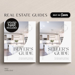 Real Estate Listing Presentation, Simple Buyers Guide, Buyer and Seller Guide, Realtor Moving Checklist Planner, Luxury Home Buyer Guide