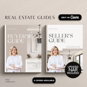 Real Estate Seller Guide & Home Buyer Guide Bundle, NAR Settlement, Real Estate Marketing, Buyer Agent Commission, Listing Presentation
