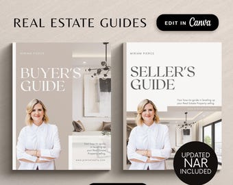 Real Estate Seller Guide & Home Buyer Guide Bundle, NAR Settlement, Real Estate Marketing, Buyer Agent Commission, Listing Presentation