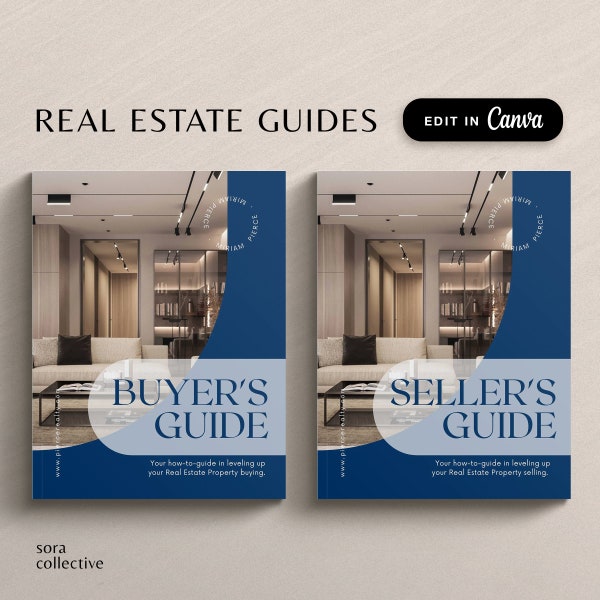 Real Estate Buyer and Seller Guide, Real Estate Seller Packet, Real Estate Buyer Book, Buyer Presentation Template, Real Estate Buyer Packet