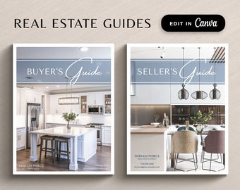 Real Estate Buyer and Seller Guide, Real Estate Buyer Packet, Real Estate Seller Packet, Real Estate Buyer Book, Buyer Presentation Template