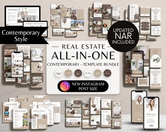 売主不動産マーケティングソーシャルメディアInstagramバンドル、不動産業者Instagram投稿テンプレートCanva、不動産マーケティングバンドル、オープンハウス