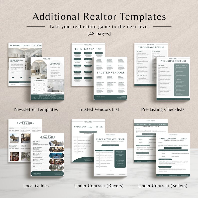 Ultimate Real Estate Marketing Templates Bundle Real Estate - Etsy