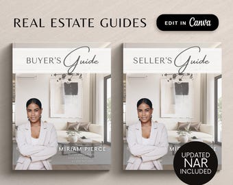 Real Estate Seller Guide & Home Buyer Guide Bundle | NAR Settlement | Real Estate Marketing | Buyer Agent Commission | Listing Presentation