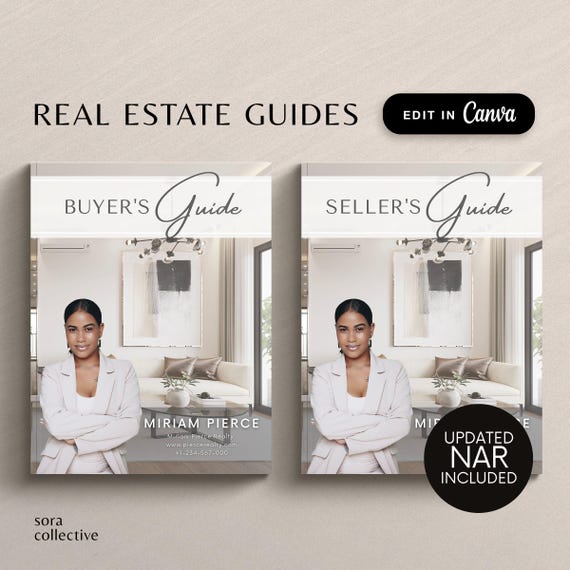 Real Estate Seller Guide & Home Buyer Guide Bundle | NAR Settlement | Real Estate Marketing | Buyer Agent Commission | Listing Presentation