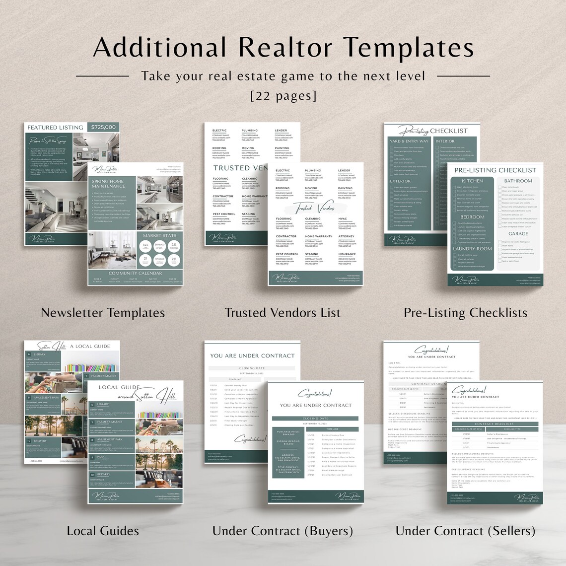Ultimate Real Estate Marketing Templates Bundle Real Estate - Etsy