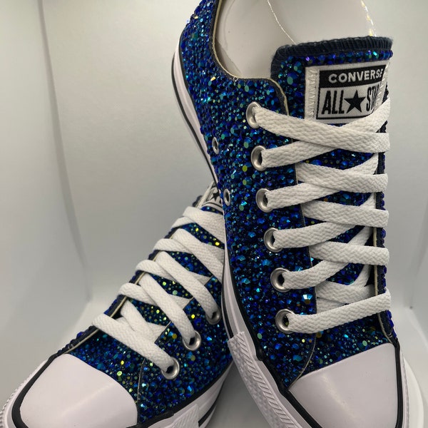 Hand-Bedazzled Chuck Taylor Converse All Star Sneakers